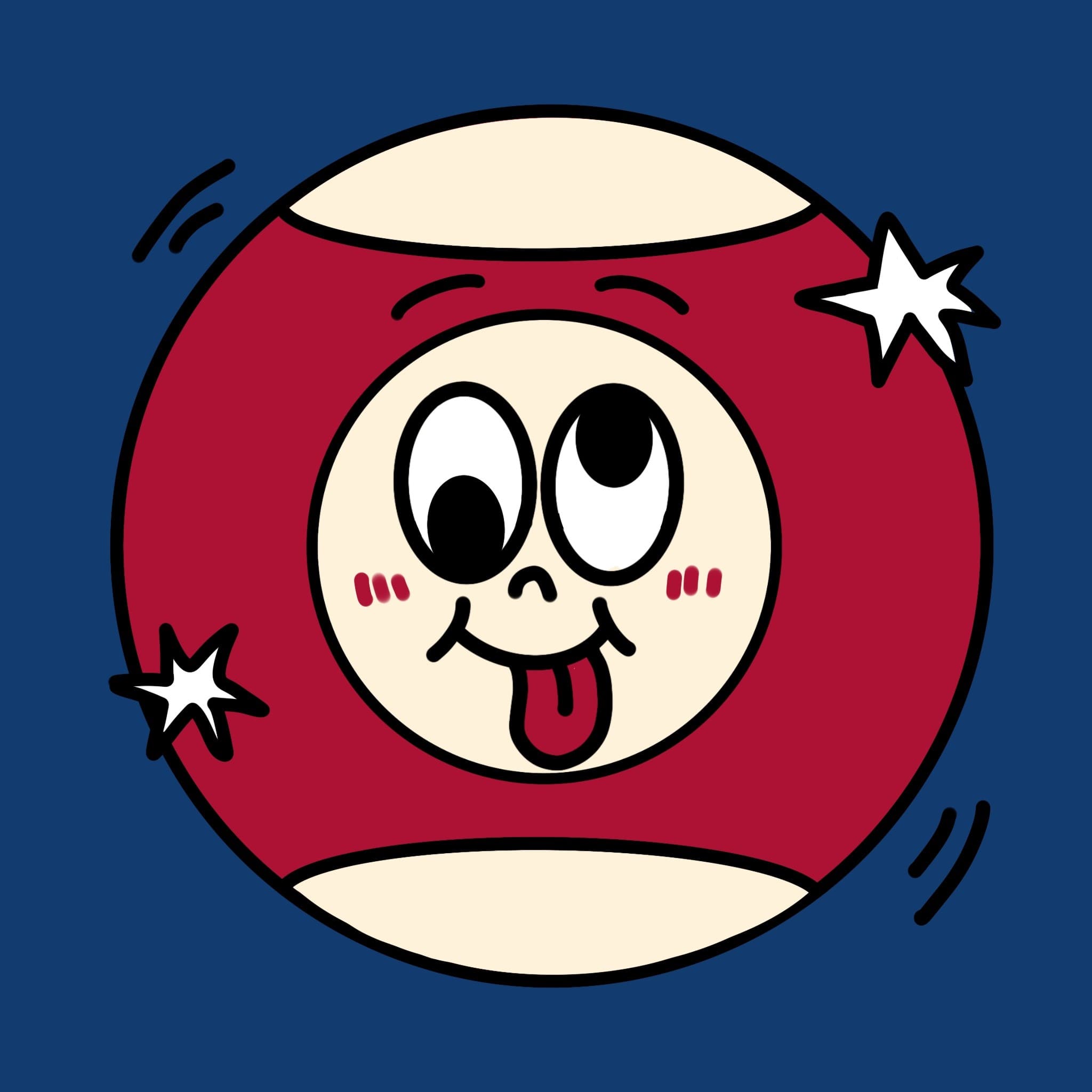 Billar ball illustration