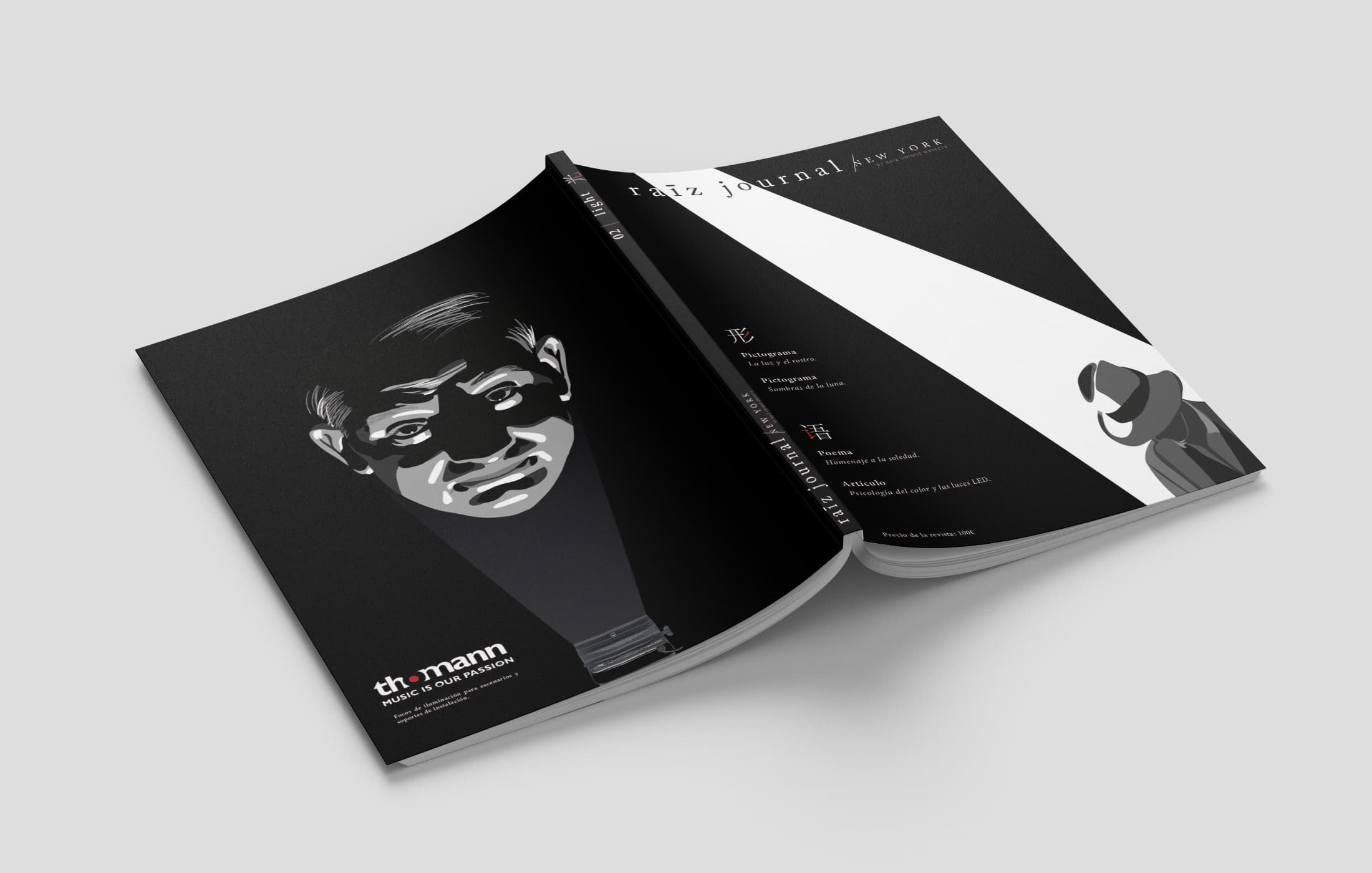 raiz journal exterior